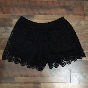 Lace shorts